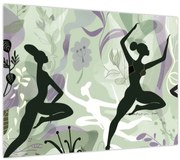 Obraz - Ilustrácie tanečníc (70x50 cm)