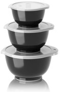 Čierne misky v súprave 3 ks 750 ml Margrethe Mini – Rosti