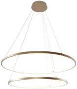 Zuma Line 2023200-GD - LED Luster na lanku BRENO LED/60W/230V 3000/4000/6000K