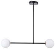 Luster na tyči GAMA 2xG9/12W/230V čierna