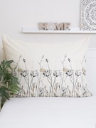 Bavlnená obliečka na vankúš Renforcé 70 × 90 cm – Aneta béžová
