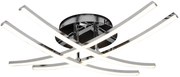 Toolight - Moderné LED stropné svietidlo APP398-C, chrómová, OSW-06914