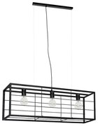 Luster na lanku FRAME 3xE27/60W/230V