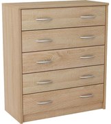 Skrinka na topánky JULIA K5 Sonoma