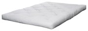 Biely mäkký futónový matrac 200x200 cm Triple latex – Karup Design