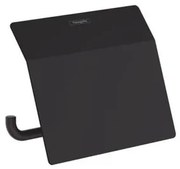 Držiak toaletného papiera Hansgrohe AddStoris vo farbe matná čierna 41753670