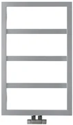 Sapho Sapho, DENALI vykurovacie teleso 550x904mm, 292 W, strieborna strukturálna, DN609SS