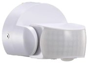 Vonkajší senzor pohybu infračervený 180/360° 600W/230V IP65 biela