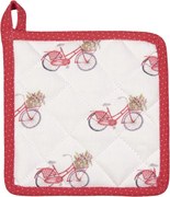 Kuchynská bavlnená chňapka pre deti Red Bicycle - 16 * 16 cm