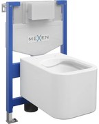 Mexen Fenix XS-F, podomietkový modul a závesné WC Elis, biela, 6803391XX00