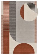 Červeno-sivý koberec 200x290 cm Gaia – Universal