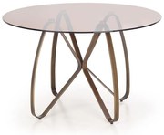 Jedálenský stôl Lungo, hnedá