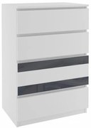 Komoda 84 Belini biely MH KOM1/1/W/W/S/0