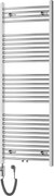 Mexen Ares elektrický radiátor 1500 x 600 mm, 600 W, chróm - W102-1500-600-2600-01