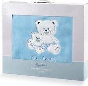 DETSKÁ DEKA PIERRE CARDIN BABY 80X110 CM MODRÁ