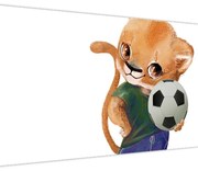 Obraz - Akvarelové zvieratko N⁰4 (120x50 cm)