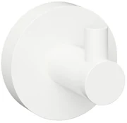 Sapho Sapho, X-ROUND WHITE vešiačik, biela, XR205W