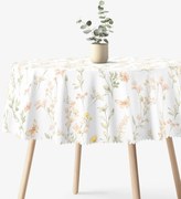 Goldea okrúhly teflónový obrus - motýlia záhrada Ø 100 cm