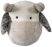 Plyšová nástenná hlava kravičky - 40 * 42 * 25cm