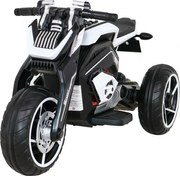 Ramiz Detský motocykel na batérie Future Biela + audio panel + pomalý štart + EVA kolesá