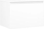 Mexen Orio, kúpeľňová skrinka 70 cm s hornou časťou, 1 zásuvka, biela matná, 91A10-07047-1-BFC01