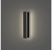 Brilagi - LINEAR vonkajšie nástenné LED svietidlo, 8 W, 230 V, 4000 K, IP65, čierne