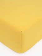 Jersey plachta Classic 90 × 200 cm - horčicová