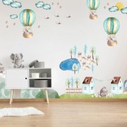 Samolepky na stenu - Život zvieratiek