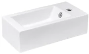 Umývadielko Glacera Bigio 50x25 cm otvor pre batériu vpravo BG5025P