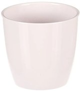 Keramický obal na kvety Terakota, pr. 12 cm, biela