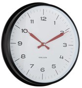 Nástenné hodiny Modern Factory Karlsson KA6056BK, 30cm
