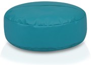 INTERMEDIC SK - Sedací vak 47x15 cm z ekokože | podnožka, podsedák, doplnkové sedenie Farba: E20 - Zeleno-modrá (tyrkysová) (Ekokoža)