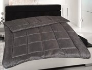 Prikrývka Sienna 140x200 cm, antracitová%