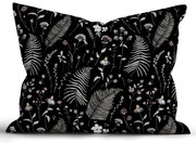 Bavlnená obliečka na vankúš Renforcé 70 × 90 cm - Gloria čierna