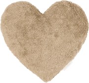 Vankúš Boho srdce čokoláda 44x44 cm