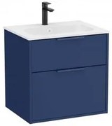 Roca Optica kúpeľňová skrinka s umývadlom 59x58x45,5 cm modrá mat OPT602ZM