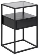 Nočný stolík ZEIN čierna