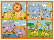 Woody Puzzle pre najmenších s úchytkami