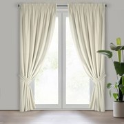 ZATEMŇOVACÍ ZÁVES NA PÁSKE ANTARA 140X300 CM KRÉMOVÁ