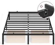 Kovová posteľ 160 cm RMB135B01