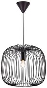 Nordlux - Luster na lanku BERONI 1xE27/60W/230V čierny pr. 40 cm