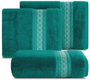 BAVLNENÝ UTERÁK MALIKA 50X90 CM TYRKYSOVÁ