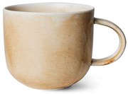 Rustikálne béžový porcelánový hrnček Chef - 12*9*8 cm / 320 ml