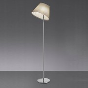 Artemide Choose stojacia lampa, pergamen/chróm, E27, moderný design