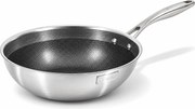 Elmich Odolná nerezová Wok panvica Hybrid s hybridným povrchom Ø 28 cm