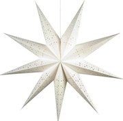 SOLVALLA Svetelná dekorácia hviezda, 100 cm, biela