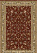 Oriental Weavers, Kusový koberec Kendra 170 / DZ2P, 67x120, červená, chodba / predsieň