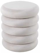 Taburet Palante Velvet, krémová