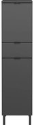 Antracitová vysoká/úzka kúpeľňová skrinka 30x120 cm Arcena – Germania