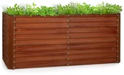 Rust Grow, vyvýšený záhon, záhradný záhon, pozinkovaný oceľový plech, hrdzavá úprava